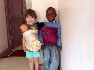 lyra and luka with babies 1